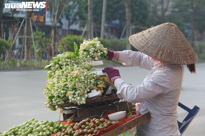 Hoa bưởi cuối mùa giá rẻ níu chân khách Hà Nội - 8