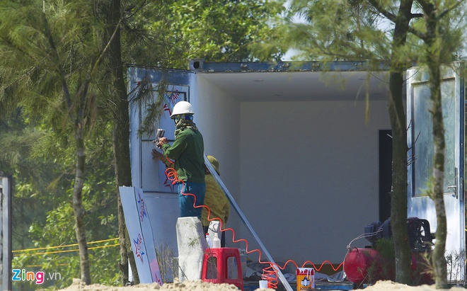 130 nhà nghỉ container mọc giữa rừng phòng hộ ven biển ở Hà Tĩnh - 3