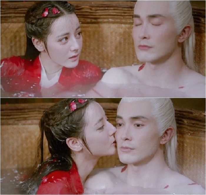 Địch Lệ Nhiệt Ba được khen khi đóng cảnh nóng trong 'Chẩm thượng thư' - 3