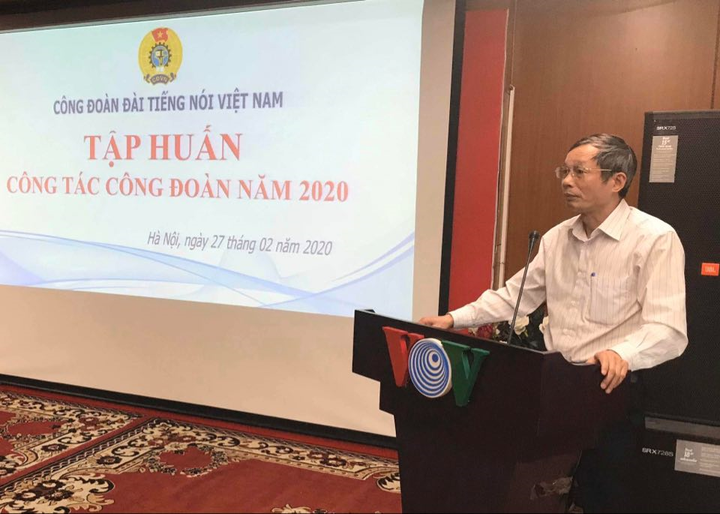 Tập huấn công tác công đoàn VOV năm 2020 - 2