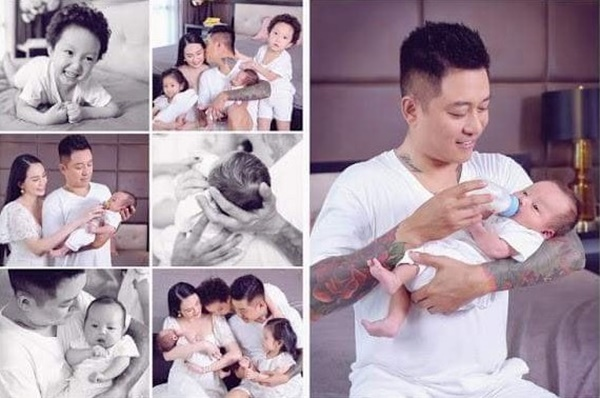 Sau tin đồn ly hôn, Tuấn Hưng khoe ảnh vợ con với lời nhắn: 'Tình yêu và nỗi nhớ' - 8