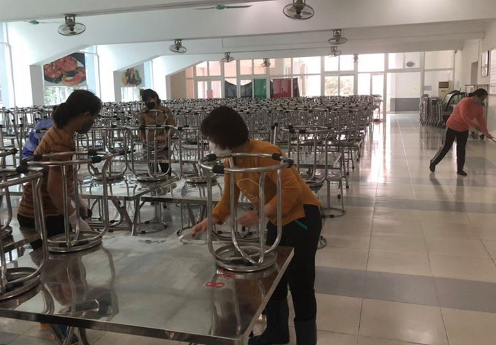 Giáo viên làm việc xuyên ngày nghỉ, tổng vệ sinh trường lớp - 5