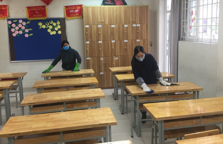 Giáo viên làm việc xuyên ngày nghỉ, tổng vệ sinh trường lớp - 6