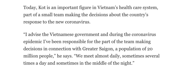 Việt Nam không mời bác sỹ Rafi Kot tham vấn phòng, chống Covid-19 - 2