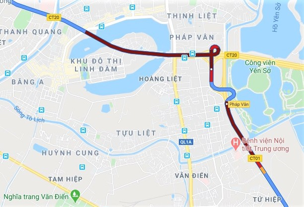 Sinh viên quay trở lại Thủ đô, xe cộ ùn tắc hàng giờ ở đường trên cao trong đêm - 2