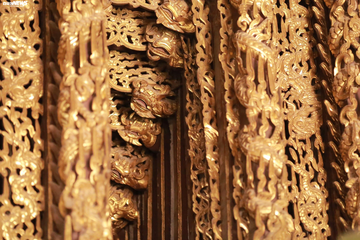 Bức cửa võng đình làng Diềm 'có một không hai' vừa được công nhận là Bảo vật quốc gia - 10