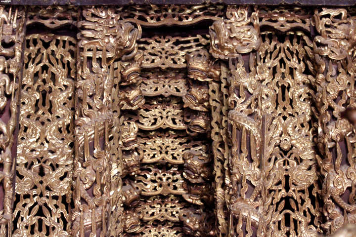 Bức cửa võng đình làng Diềm 'có một không hai' vừa được công nhận là Bảo vật quốc gia - 5