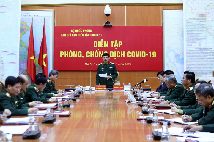 Bộ Quốc phòng diễn tập phòng, chống dịch Covid-19 - 2