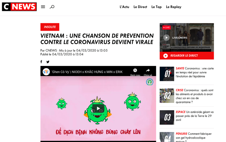 Sau khi xuất hiện trên truyền hình Mỹ , 'Ghen Cô Vy' gây sốt truyền thông quốc tế - 3