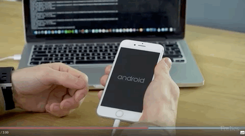 Android có thể cài đặt trên iPhone - 1