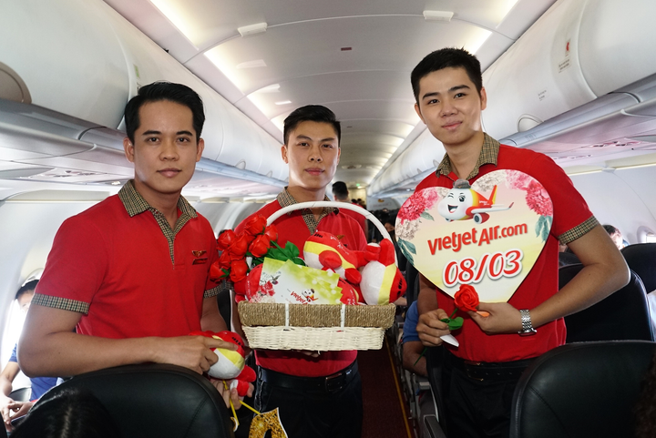 Quà tặng yêu thương nhất 8/3, Vietjet giảm 83% giá vé cho tất cả đường bay - 3