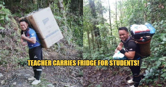 Thầy giáo đi bộ 8 tiếng đường rừng mang tủ lạnh cho học sinh - 1