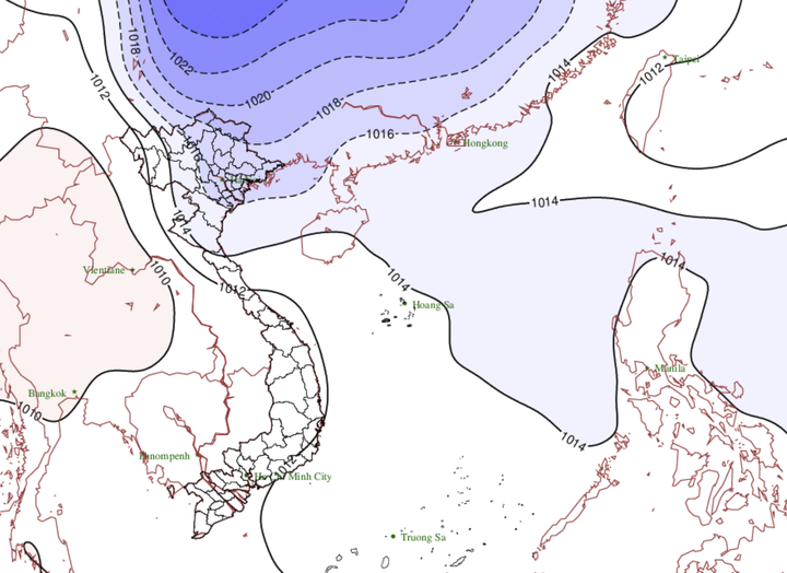 Bắc Bộ sắp đón không khí lạnh - 1
