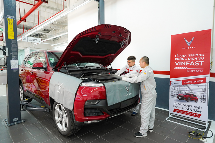 Vinfast khai trương 18 xưởng dịch vụ trên toàn quốc - 5