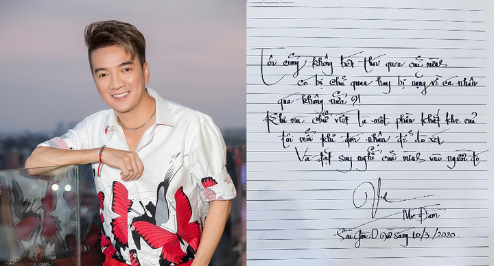Hồng Nhung, Bằng Kiều xuýt xoa trước chữ viết đẹp mắt của Đàm Vĩnh Hưng - 1