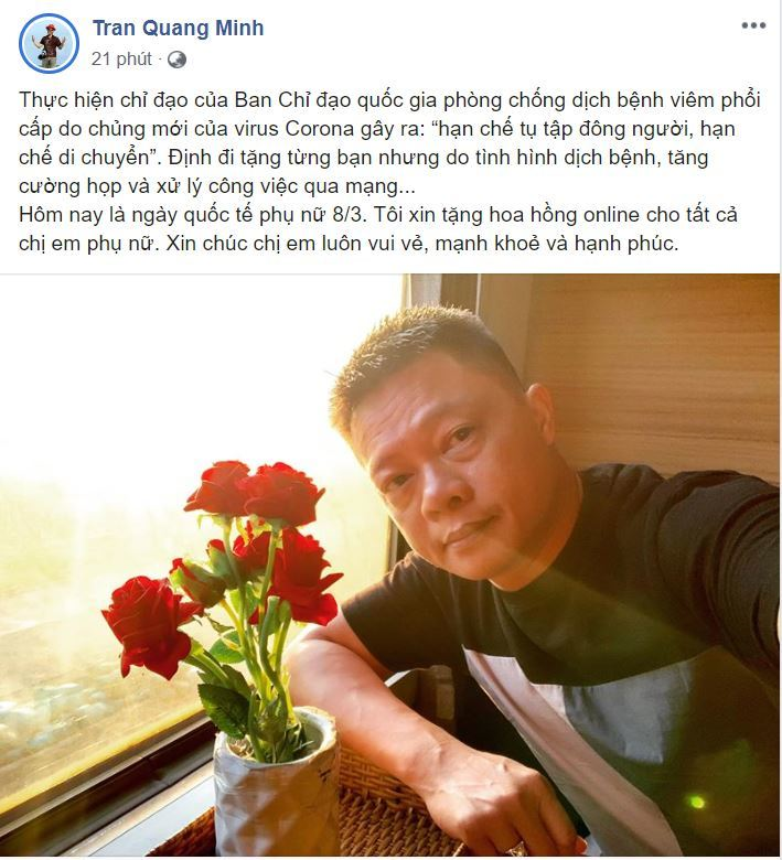 Quà 'lạ' 8/3 của BTV thời sự Hữu Bằng, BTV Quang Minh - 1