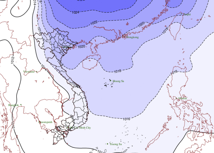 Đêm nay không khí lạnh tràn về, Bắc Bộ chuyển mưa dông - 1