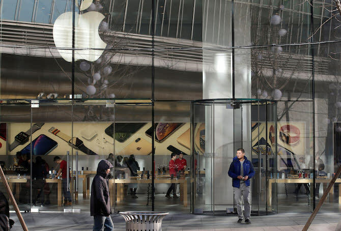 Toàn bộ cửa hàng của Apple mở lại ở Trung Quốc - 1