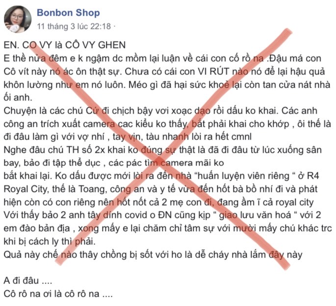 Bộ Công an: Thông tin bệnh nhân Covid-19 số 21 có 'bồ nhí, con riêng' là bịa đặt - 2