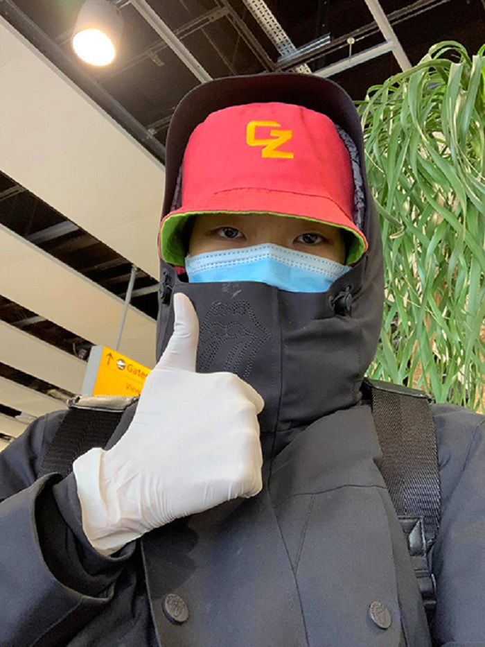 Phương Oanh Next Top chờ cách ly khi trở về từ Anh - 1