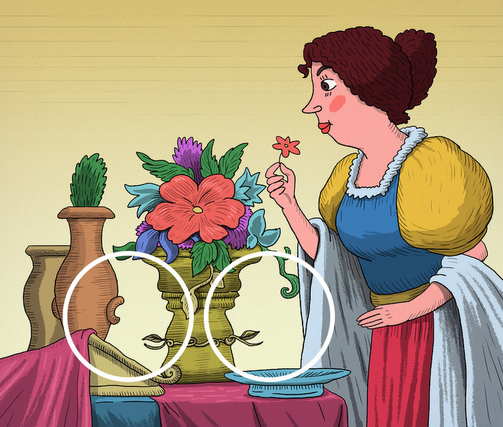 Đáp án 'câu đố tìm vật bí ẩn trong 5 bức tranh' - 3