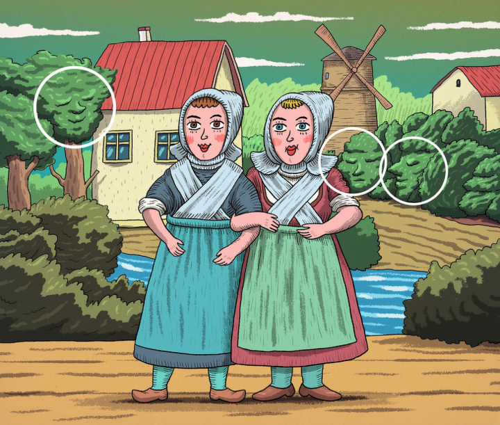 Đáp án 'câu đố tìm vật bí ẩn trong 5 bức tranh' - 4