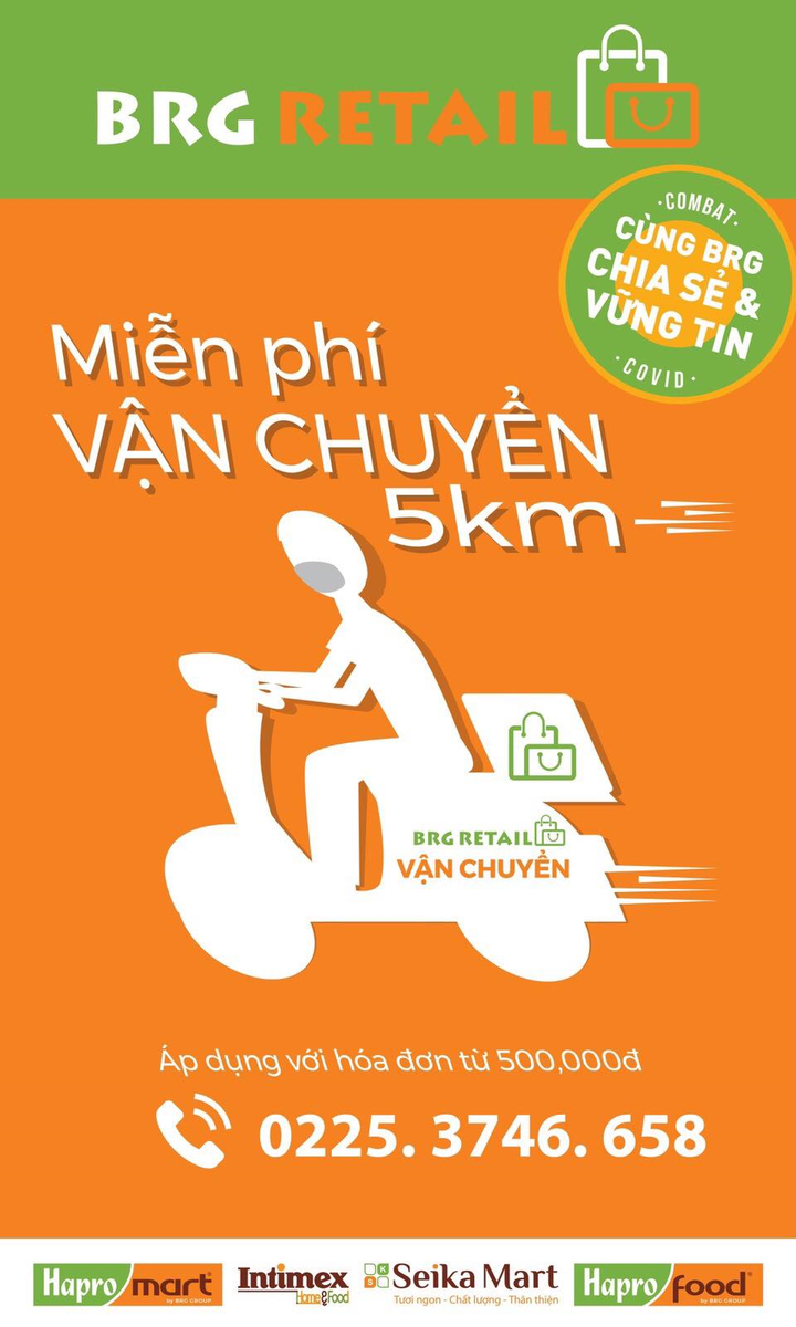 Hệ thống bán lẻ của BRG hỗ trợ khách mua sắm mùa dịch Covid-19 - 3