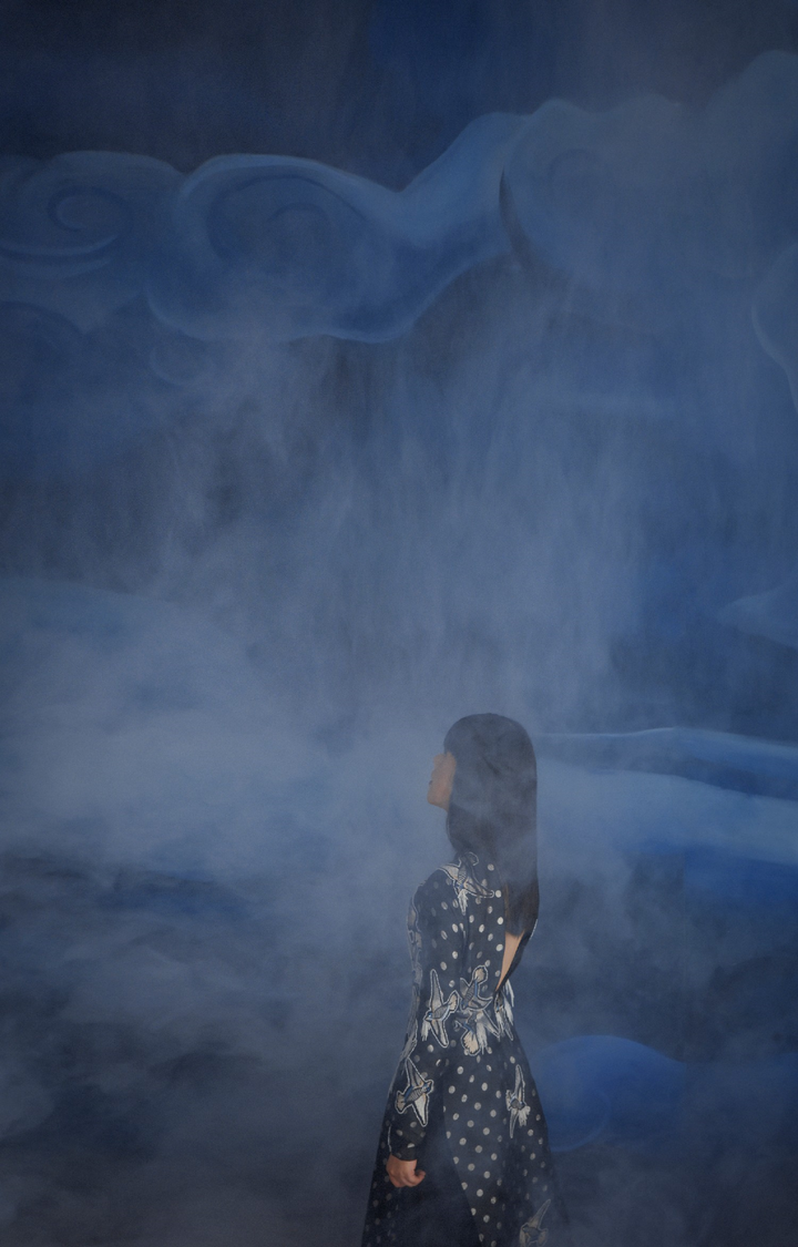 Hoa hậu Hằng Nguyễn chụp ảnh thời trang đậm màu liêu trai - 7