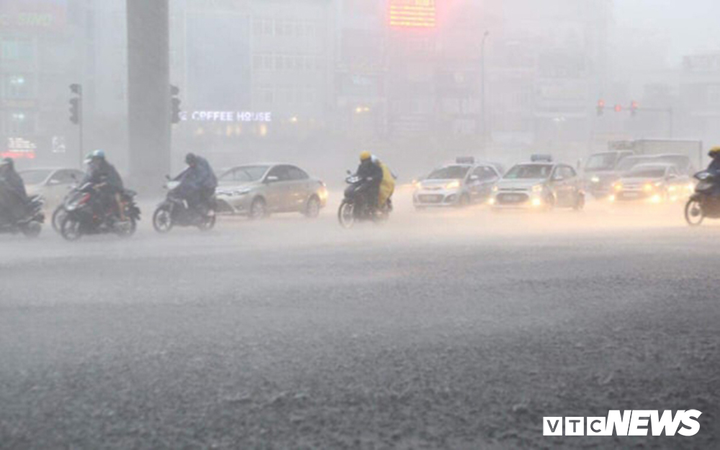 Không khí lạnh tràn về, miền Bắc đề phòng lốc sét và mưa đá - 1