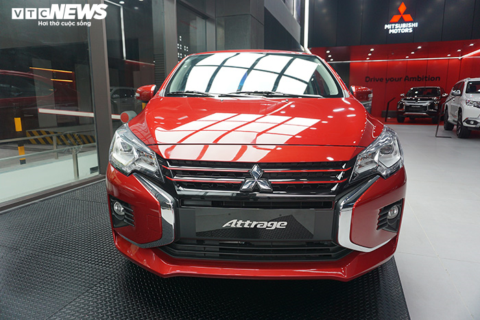 Cận cảnh sedan rẻ nhất phân khúc B Mitsubishi Attrage 2020 vừa 'chào sân' - 2