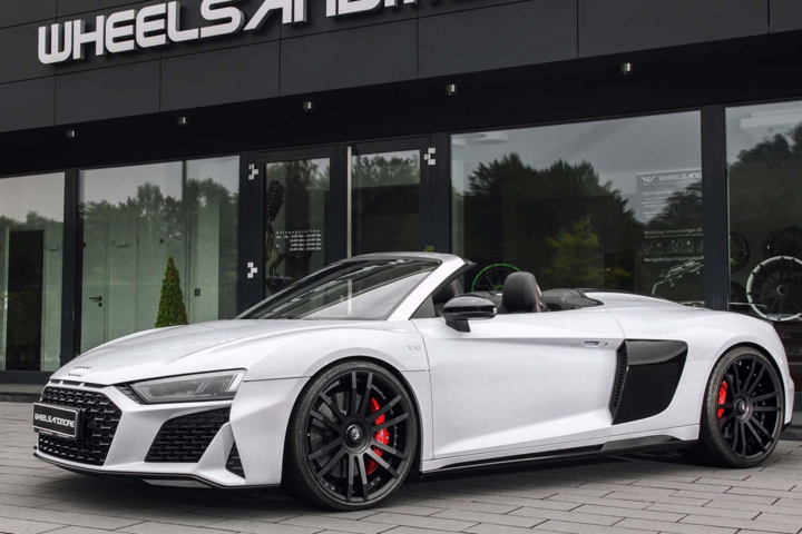 Audi R8 V10 Spyder lột xác sau khi được 'độ' - 3