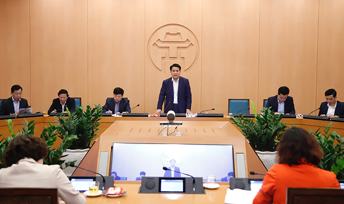 Ông Nguyễn Đức Chung khuyến cáo dân Hà Nội ở nhà càng nhiều càng tốt đến hết tháng 3 - 1