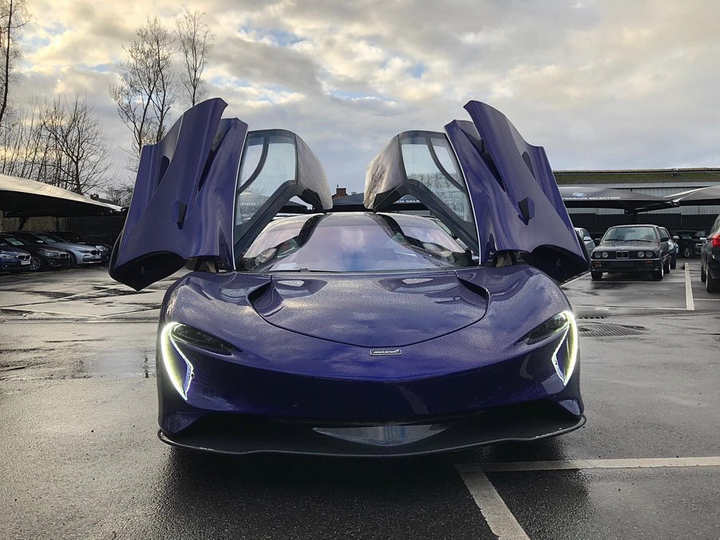 Ngắm 'tuyệt tác' Purple McLaren Speedtail - 2