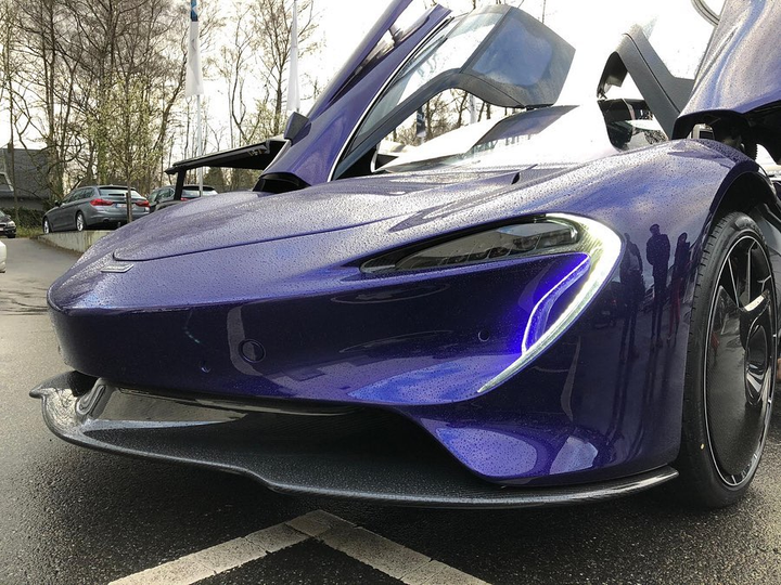 Ngắm 'tuyệt tác' Purple McLaren Speedtail - 3