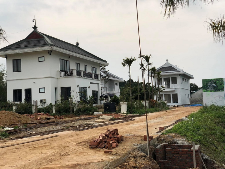 Chủ đầu tư 'lập lờ' quảng cáo giá bán 'dự án tự phong' Green Oasis Villas? - 1