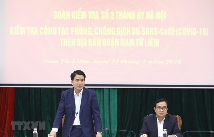 Chủ tịch Hà Nội: Các quận được phép mua vật tư phòng Covid-19 không qua đấu thầu - 1