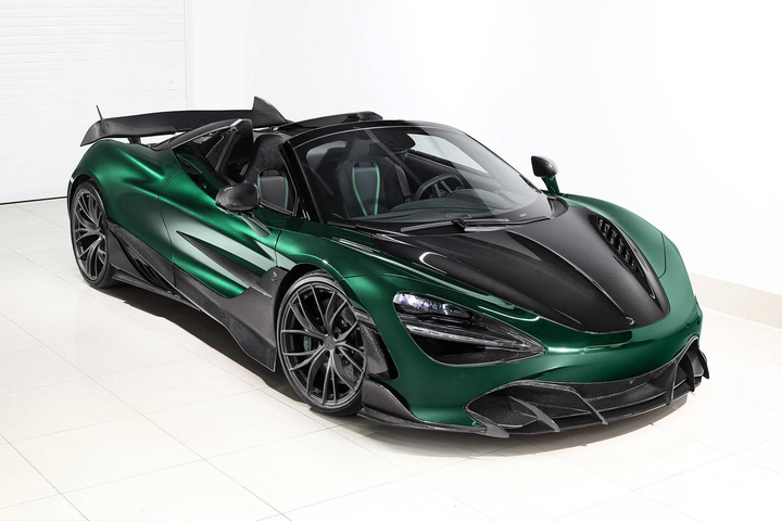Bản độ McLaren 720S Spider sợi carbon siêu 'chất' - 7