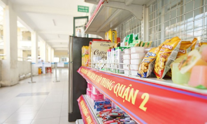 'Siêu thị 0 đồng' dành cho người cách ly ở quận 2, TPHCM - 1