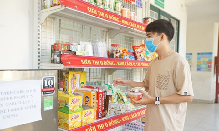 'Siêu thị 0 đồng' dành cho người cách ly ở quận 2, TPHCM - 3