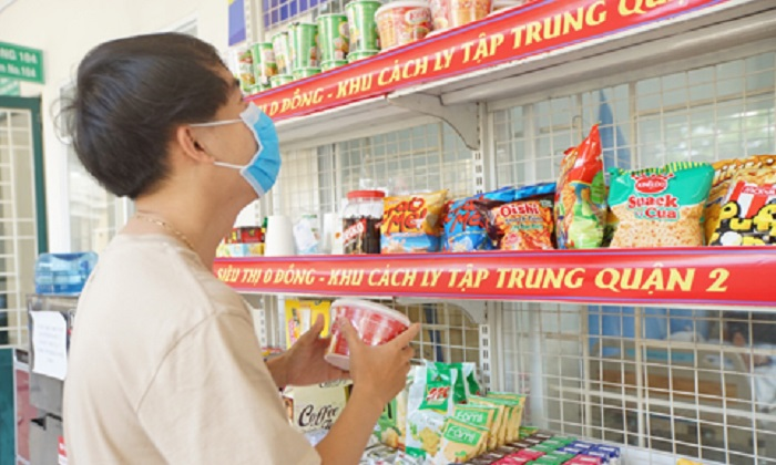 'Siêu thị 0 đồng' dành cho người cách ly ở quận 2, TPHCM - 4