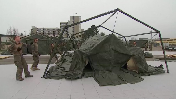 Pháp xây bệnh viện dã chiến quân sự chống dịch Covid-19 - 5