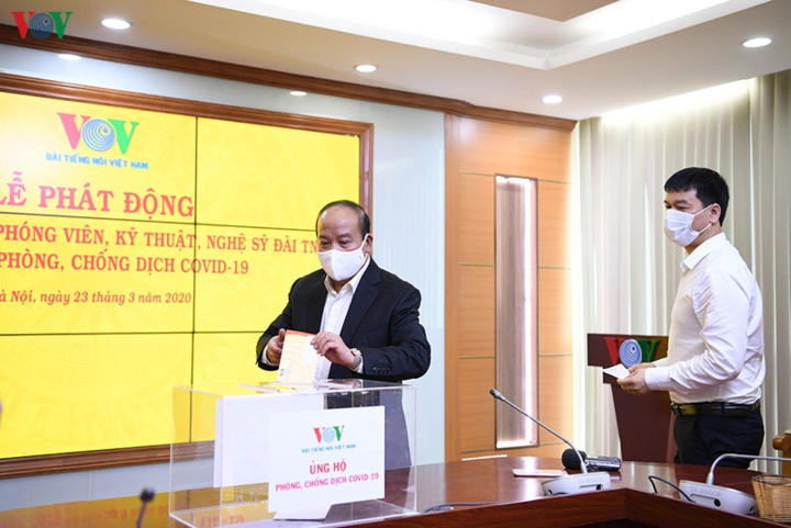 Cán bộ, phóng viên VOV ủng hộ phòng, chống dịch Covid-19 - 3