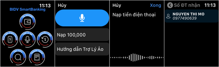 Trải nghiệm ngân hàng của tương lai, ứng dụng BIDV trên Apple Watch - 4