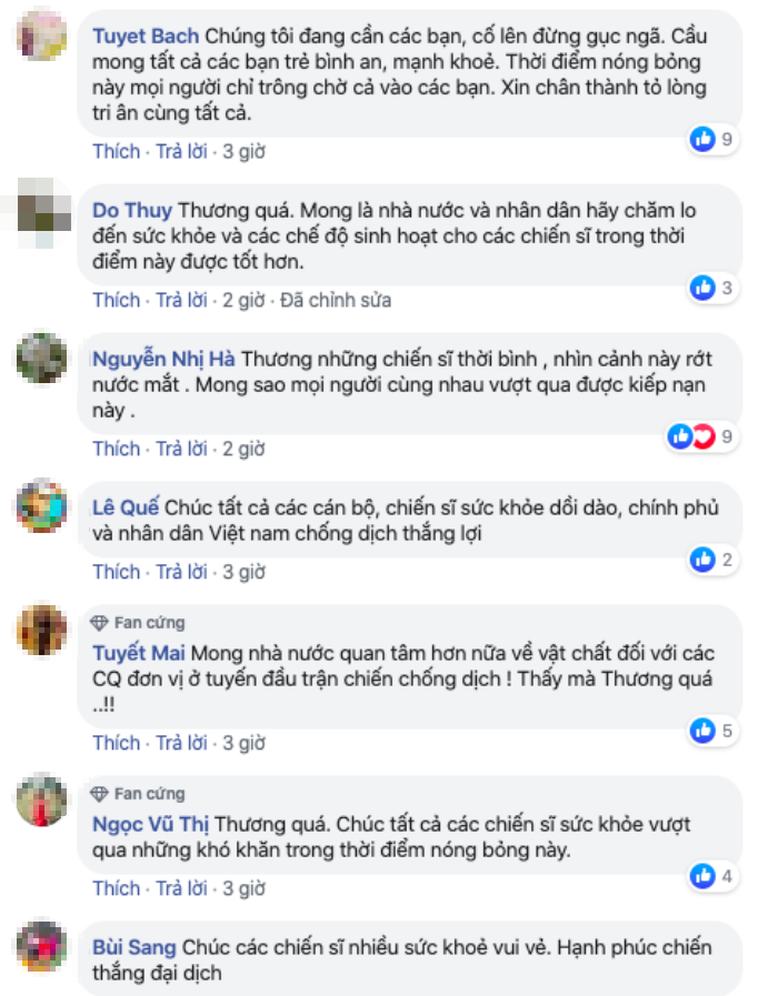 Bữa đêm đạm bạc của các chiến sĩ sau ngày dài căng mình chống dịch - 4