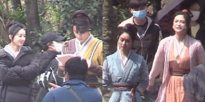 Triệu Lệ Dĩnh khó chịu với đàn em sau ồn ào bị cướp đất diễn - 2