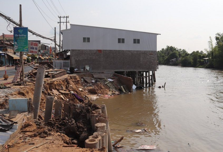 Chuyên gia cảnh báo nguy cơ sạt lở ở ĐBSCL sau đợt hạn mặn lịch sử - 3