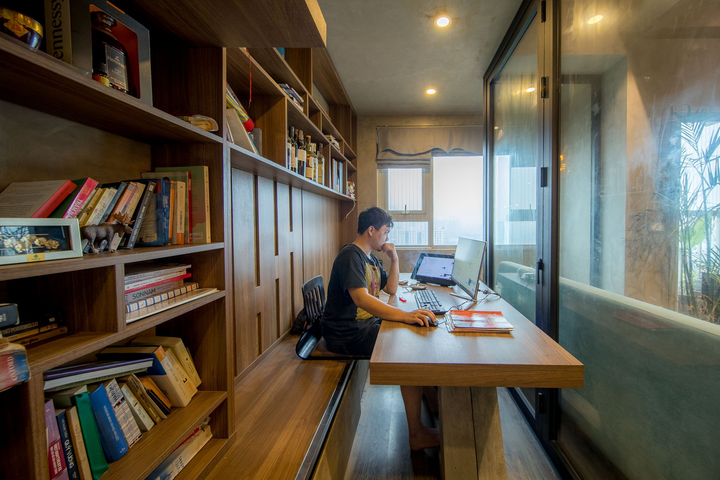 Độc đáo căn nhà 74 m2 được thiết kế dành cho chủ nhân ưa viết lách - 5