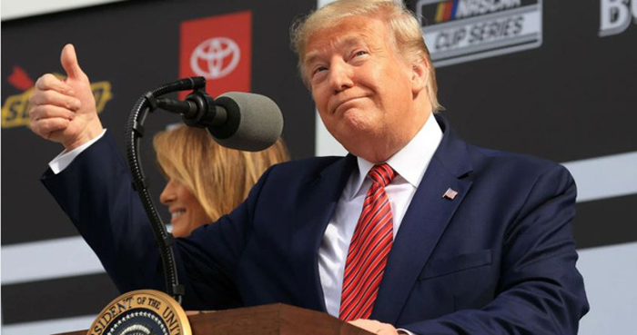 Tổng thống Donald Trump chúc mừng Nhật Bản và IOC hoãn Olympic - 2