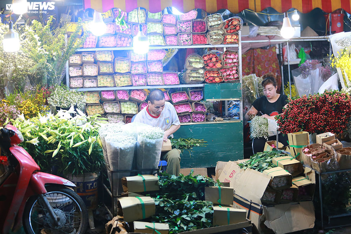 Ngày đầu Hà Nội tạm đóng cửa hàng dịch vụ không thiết yếu: Dồi dào hàng hóa ở chợ - 6