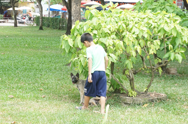 Ảnh: Công viên TP.HCM đồng loạt phong tỏa khu vui chơi trẻ em, khu tập thể dục - 9